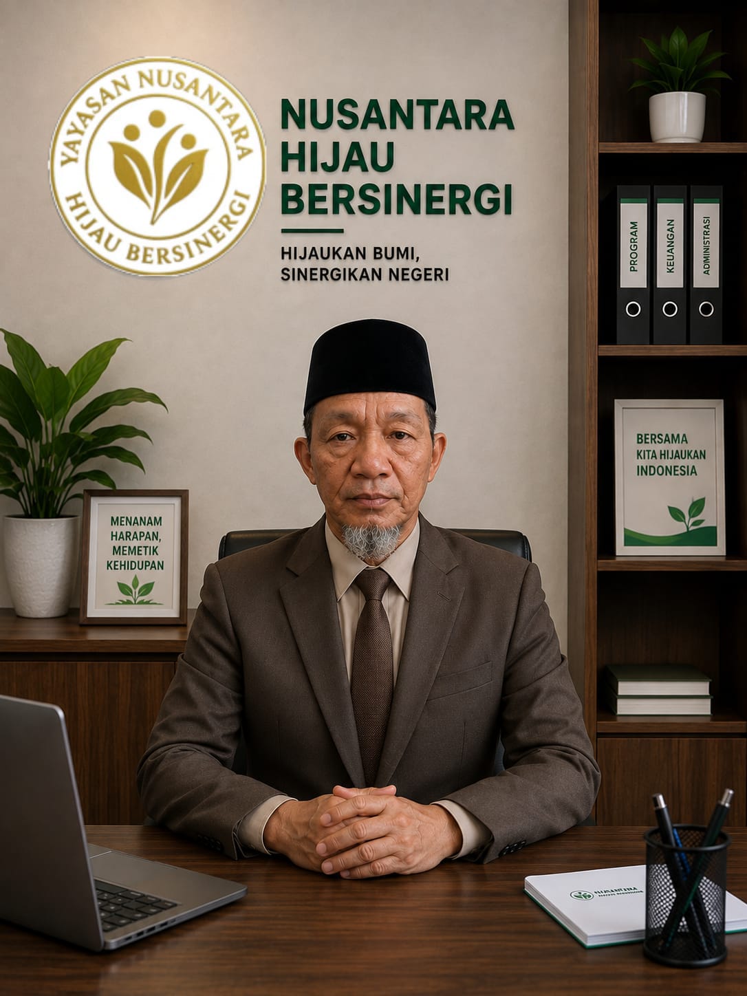 Foto Paimin, Pengurus Yayasan